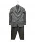 COMME des GARCONS HOMME DEUX（コムデギャルソン オム ドゥ）の古着「変形市松ジャケット&イージーパンツ セットアップ」｜グレー