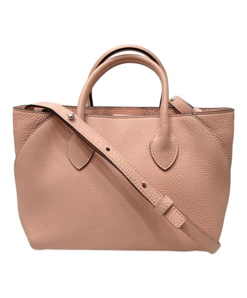 bonaventura（ボナベンチュラ）BONAVENTURA (ボナベンチュラ) Mia Tote Bag / ミア 2wayトートバッグ ピンク サイズ:22サイズの古着・服飾アイテム