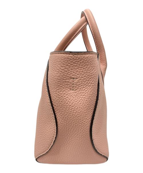 bonaventura（ボナベンチュラ）BONAVENTURA (ボナベンチュラ) Mia Tote Bag / ミア 2wayトートバッグ ピンク サイズ:22サイズの古着・服飾アイテム