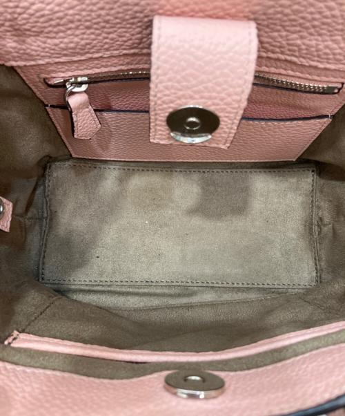 bonaventura（ボナベンチュラ）BONAVENTURA (ボナベンチュラ) Mia Tote Bag / ミア 2wayトートバッグ ピンク サイズ:22サイズの古着・服飾アイテム
