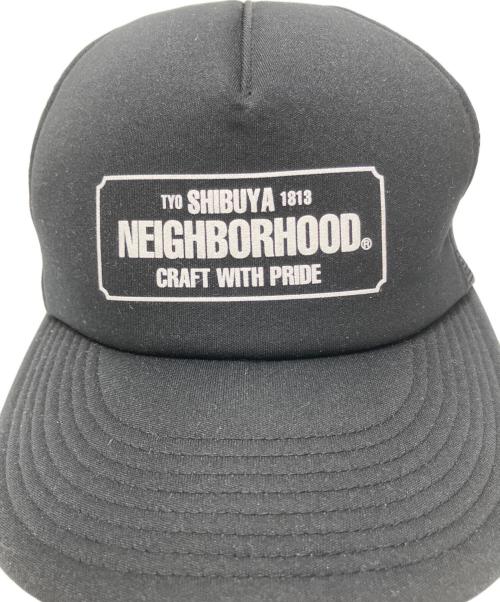 NEIGHBORHOOD（ネイバーフッド）NEIGHBORHOOD (ネイバーフッド) NH SHIBUYA MESH CAP / メッシュキャップ ブラック サイズ:FREEの古着・服飾アイテム