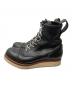 RUDE GALLERY BLACK REBEL (ルードギャラリー ブラックレーベル) レースアップブーツ ブラック サイズ:採寸参照：8000円