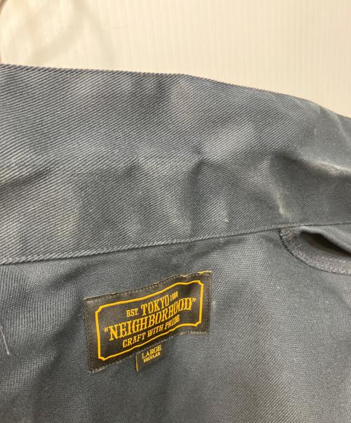 NEIGHBORHOOD（ネイバーフッド）NEIGHBORHOOD (ネイバーフッド) COVERALL/EC-JKT/カバーオール ジャケット ネイビー サイズ:Lの古着・服飾アイテム