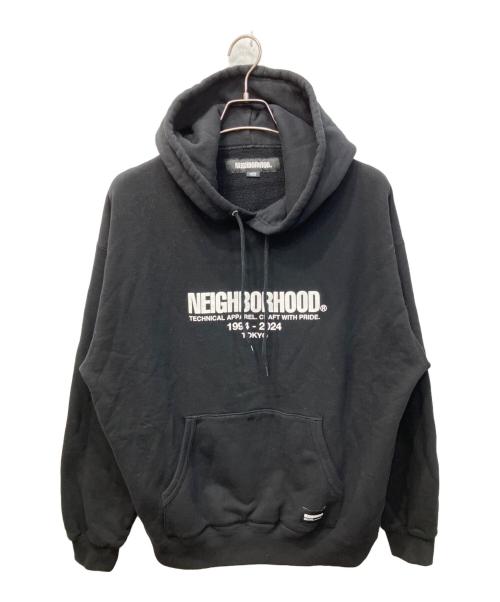 NEIGHBORHOOD（ネイバーフッド）NEIGHBORHOOD (ネイバーフッド) CLASSIC SWEAT PARKA LS/クラシックスウェットパーカー ブラック サイズ:Lの古着・服飾アイテム