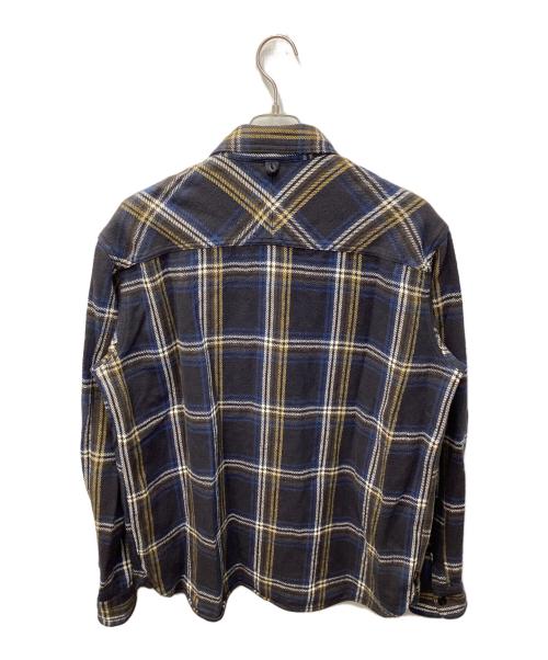 NEIGHBORHOOD（ネイバーフッド）NEIGHBORHOOD (ネイバーフッド) LUMBERS C-SHIRT LS/ヘビーフランネルシャツ ネイビー サイズ:XLの古着・服飾アイテム