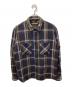 NEIGHBORHOOD（ネイバーフッド）の古着「LUMBERS C-SHIRT LS/ヘビーフランネルシャツ」｜ネイビー