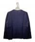 COMME des GARCONS SHIRT (コムデギャルソンシャツ) モザイク柄アクリルウールニット ネイビー サイズ:M：15000円