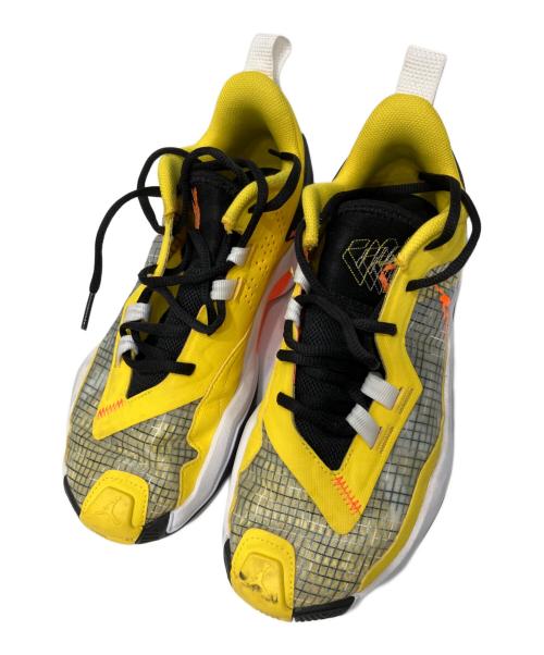 NIKE（ナイキ）NIKE (ナイキ) JORDAN ONE TAKE 4 PF TOUR  ローカットスニーカー イエロー サイズ:25cmの古着・服飾アイテム