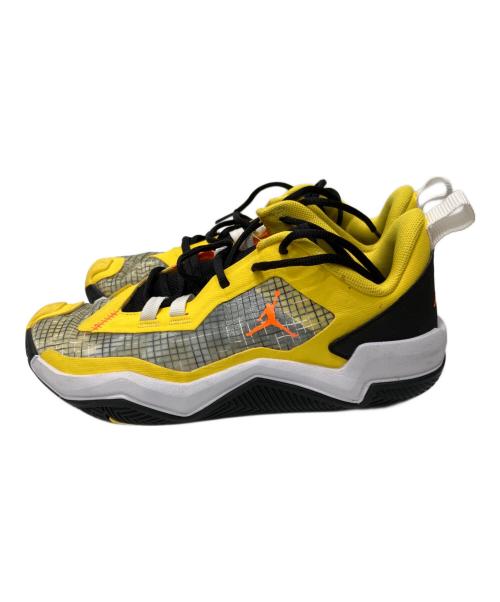 NIKE（ナイキ）NIKE (ナイキ) JORDAN ONE TAKE 4 PF TOUR  ローカットスニーカー イエロー サイズ:25cmの古着・服飾アイテム