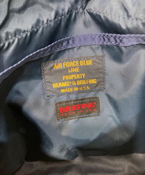 BRIEFING（ブリーフィング）BRIEFING (ブリーフィング) BEAMS PLUS (ビームスプラス) ショルダーバッグ ネイビーの古着・服飾アイテム