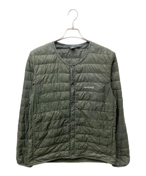 mont-bell（モンベル）mont-bell (モンベル) スペリオダウン ラウンドネックジャケット グリーン サイズ:Mの古着・服飾アイテム