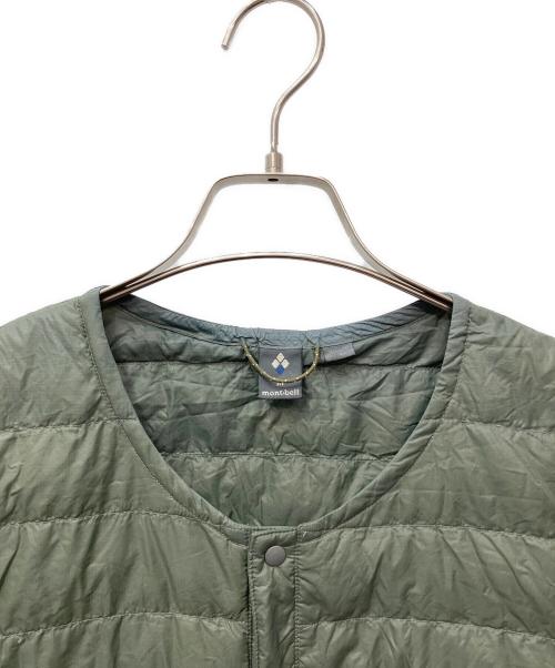 mont-bell（モンベル）mont-bell (モンベル) スペリオダウン ラウンドネックジャケット グリーン サイズ:Mの古着・服飾アイテム
