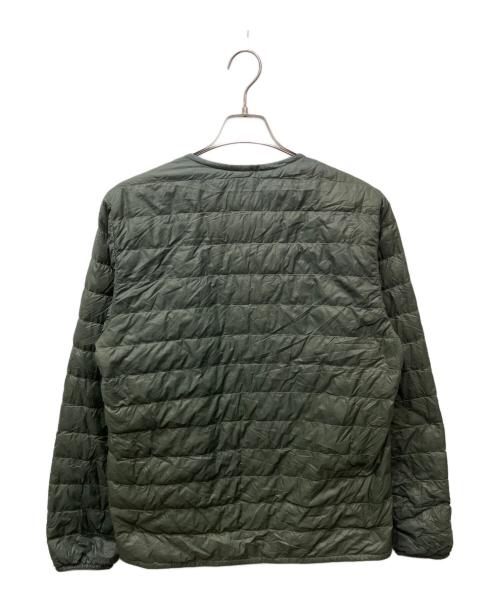 mont-bell（モンベル）mont-bell (モンベル) スペリオダウン ラウンドネックジャケット グリーン サイズ:Mの古着・服飾アイテム