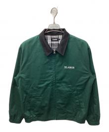 X-LARGE（エクストララージ）の古着「SWINGTOP JACKET/スイングトップジャケット」｜グリーン