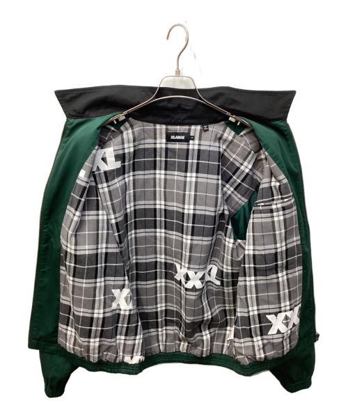 X-LARGE（エクストララージ）X-LARGE (エクストララージ) SWINGTOP JACKET/スイングトップジャケット グリーン サイズ:Sの古着・服飾アイテム