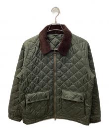 Barbour（バブアー）の古着「DOM/キルティング ブルゾン」｜グリーン