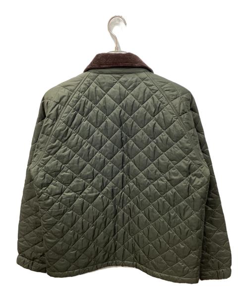 Barbour（バブアー）Barbour (バブアー) DOM/キルティング ブルゾン グリーン サイズ:XLの古着・服飾アイテム