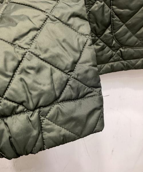 Barbour（バブアー）Barbour (バブアー) DOM/キルティング ブルゾン グリーン サイズ:XLの古着・服飾アイテム
