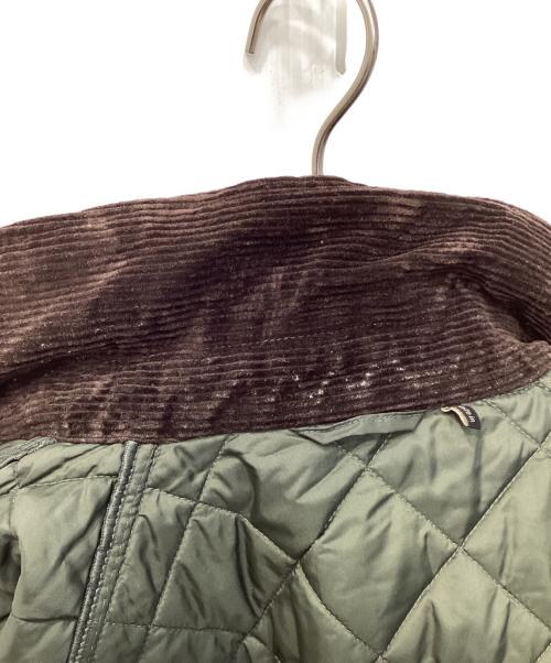 Barbour（バブアー）Barbour (バブアー) DOM/キルティング ブルゾン グリーン サイズ:XLの古着・服飾アイテム