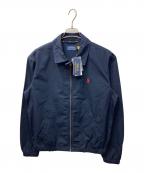 POLO RALPH LAURENポロ・ラルフローレン）の古着「スイングトップ シャツジャケット」｜ネイビー
