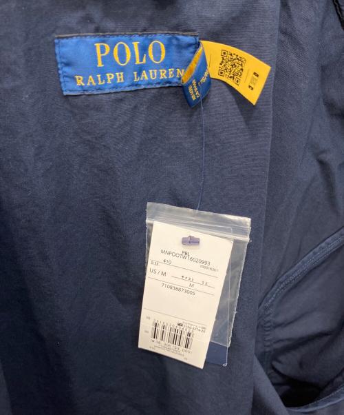 POLO RALPH LAUREN（ポロ・ラルフローレン）POLO RALPH LAUREN (ポロ・ラルフローレン) スイングトップ シャツジャケット ネイビー サイズ:M 未使用品の古着・服飾アイテム