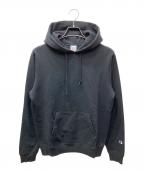 Championチャンピオン）の古着「9oz. Terry Fleece フーディー　(９オンス　テリーフリース)」｜ブラック