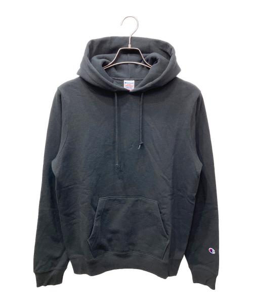 Champion（チャンピオン）Champion (チャンピオン) 9oz. Terry Fleece フーディー　(９オンス　テリーフリース) ブラック サイズ:M 未使用品の古着・服飾アイテム