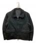 Yohji Yamamoto pour homme（ヨウジヤマモト プールオム）の古着「ボアカラーフライトジャケット」｜ブラック
