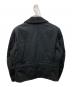 Yohji Yamamoto pour homme (ヨウジヤマモト プールオム) ボアカラーフライトジャケット ブラック サイズ:2：50000円