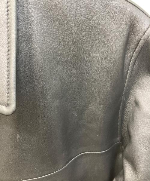 COACH（コーチ）COACH (コーチ) レザージップジャケット ブラック サイズ:Lの古着・服飾アイテム