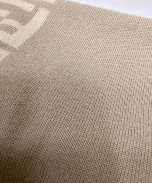 FENDI（フェンディ）FENDI (フェンディ) ズッカ柄マフラー ベージュの古着・服飾アイテム