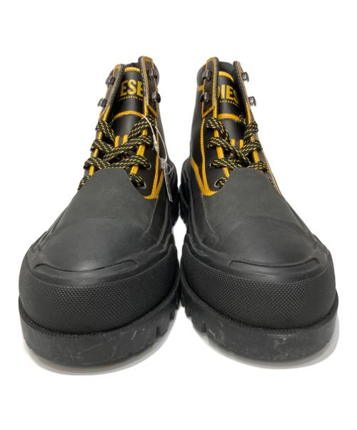 DIESEL（ディーゼル）DIESEL (ディーゼル) D-HIKO BT X/ラバーソールブーツ ブラック サイズ:27cm 未使用品の古着・服飾アイテム