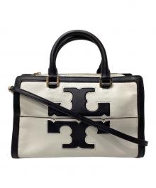 TORY BURCH（トリーバーチ）の古着「ジェシカ2WAYサッチェルバッグ」｜ホワイト