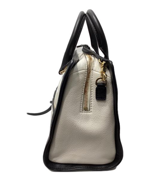 TORY BURCH（トリーバーチ）TORY BURCH (トリーバーチ) ジェシカ2WAYサッチェルバッグ ホワイトの古着・服飾アイテム