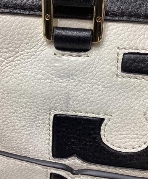 TORY BURCH（トリーバーチ）TORY BURCH (トリーバーチ) ジェシカ2WAYサッチェルバッグ ホワイトの古着・服飾アイテム