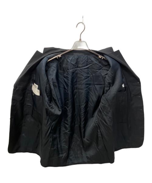 ARMANI COLLEZIONI（アルマーニ コレツィオーニ）ARMANI COLLEZIONI (アルマーニ コレツィオーニ) シャドウストライプ3Bスーツ ブラック サイズ:54の古着・服飾アイテム