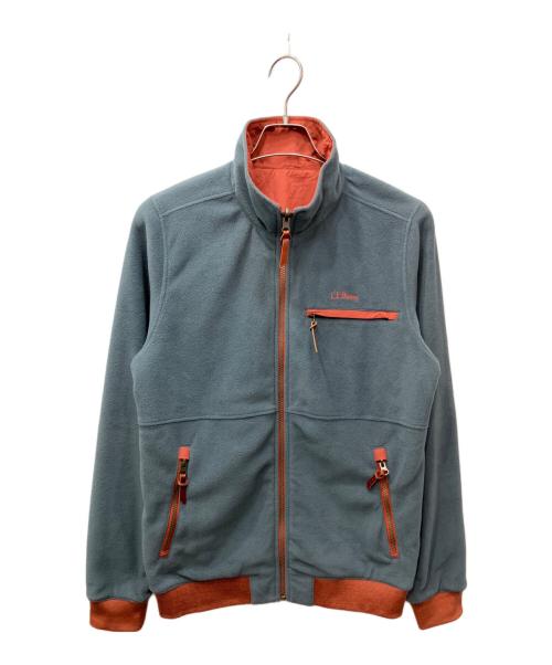 L.L.Bean（エルエルビーン）L.L.Bean (エルエルビーン) リバーシブルフリースジャケット グレー×ブラウン サイズ:Sの古着・服飾アイテム