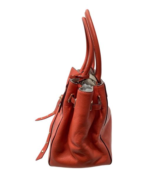 COACH（コーチ）COACH (コーチ) ターンロック タイ スモール トート オレンジの古着・服飾アイテム