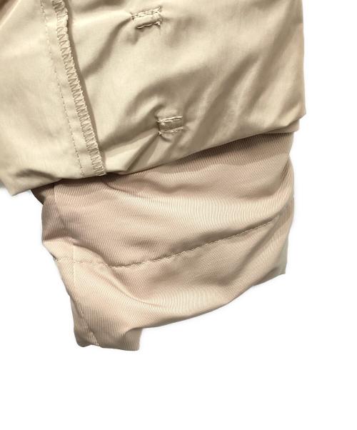 自由区（ジユウク）自由区 (ジユウク) ダウンマウンテンコート ベージュ サイズ:38の古着・服飾アイテム