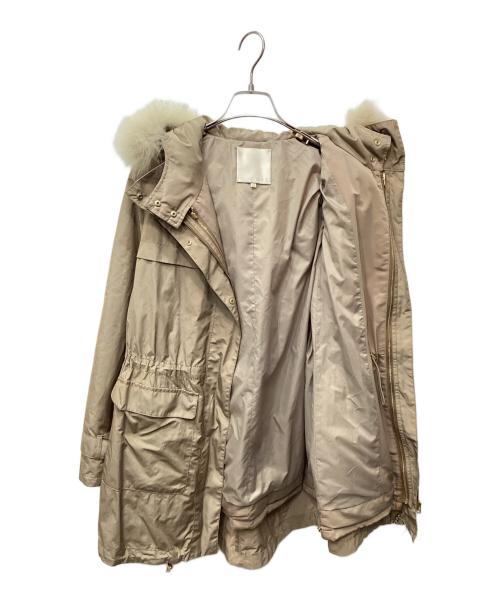 自由区（ジユウク）自由区 (ジユウク) ダウンマウンテンコート ベージュ サイズ:38の古着・服飾アイテム