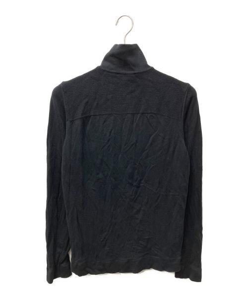 DIESEL（ディーゼル）DIESEL (ディーゼル) ジップニット レッド×ブラック サイズ:Mの古着・服飾アイテム