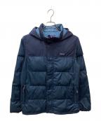 Patagoniaパタゴニア）の古着「Boys Bivy Down Hoody　(ボーイズ・ビビー・ダウン・フーディ)」｜ネイビー