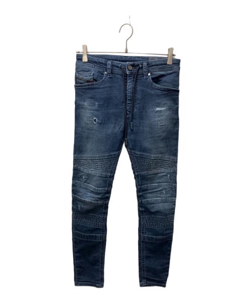 DIESEL（ディーゼル）DIESEL (ディーゼル) BAKARI-NE ジョグデニムパンツ インディゴ サイズ:W26の古着・服飾アイテム
