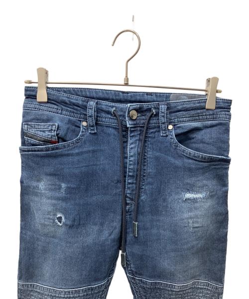 DIESEL（ディーゼル）DIESEL (ディーゼル) BAKARI-NE ジョグデニムパンツ インディゴ サイズ:W26の古着・服飾アイテム