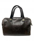 LOEWEロエベ）の古着「ヴィンテージアナグラムバッグ」｜ブラック