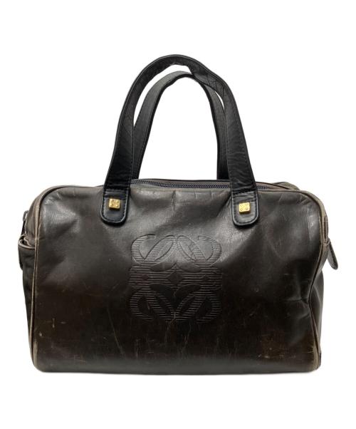 LOEWE（ロエベ）LOEWE (ロエベ) ヴィンテージアナグラムバッグ ブラックの古着・服飾アイテム
