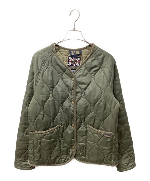 LAVENHAM（ラベンハム）LAVENHAM (ラベンハム) キルティングジャケット カーキ サイズ:40の古着・服飾アイテム