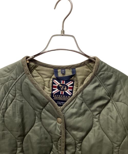 LAVENHAM（ラベンハム）LAVENHAM (ラベンハム) キルティングジャケット カーキ サイズ:40の古着・服飾アイテム