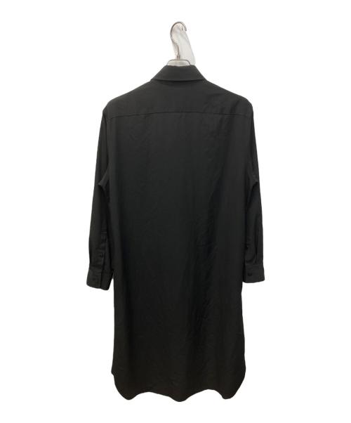 GROUND Y（グラウンドワイ）GROUND Y (グラウンドワイ) Long Dress Shirt/ロングドレスシャツ ブラック サイズ:3の古着・服飾アイテム
