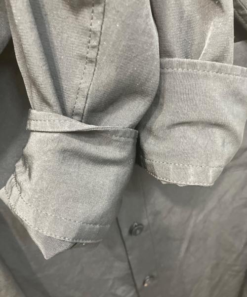 GROUND Y（グラウンドワイ）GROUND Y (グラウンドワイ) Long Dress Shirt/ロングドレスシャツ ブラック サイズ:3の古着・服飾アイテム
